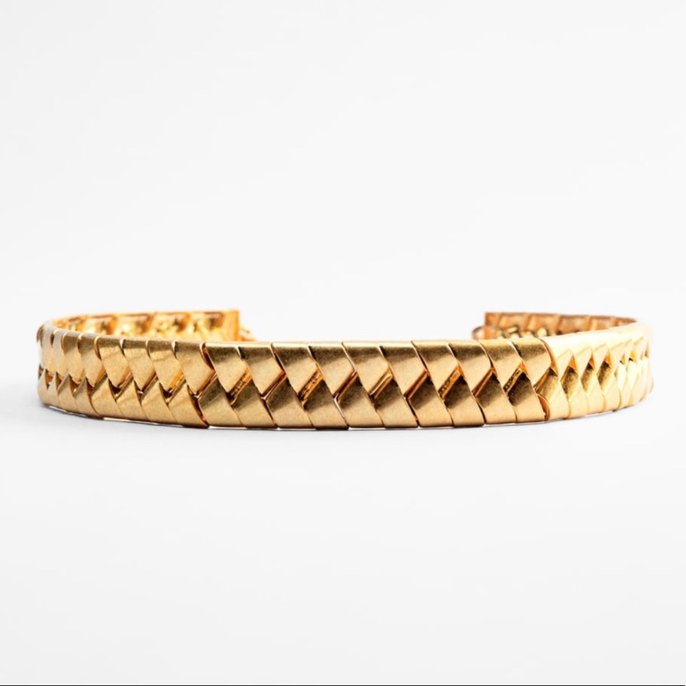 NWT Zara Metallic Belt - Picture 1 of 4